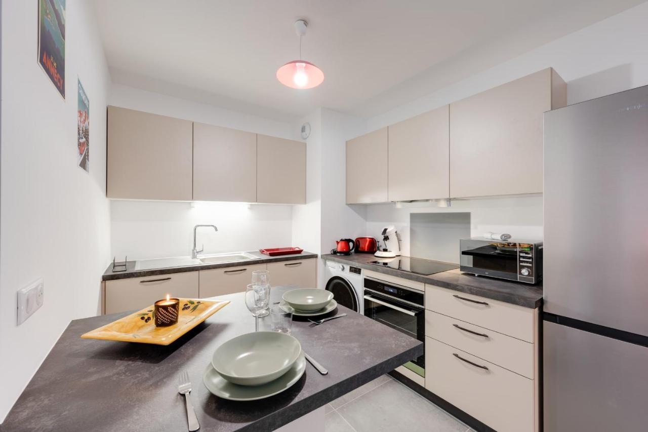 Le Concert - Beautiful Appartment With Garage For 4 People Near Beach Annecy Dış mekan fotoğraf