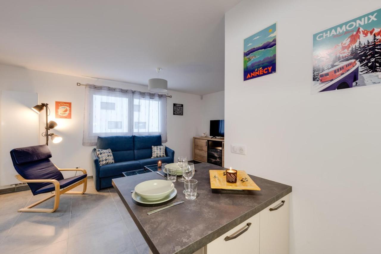 Le Concert - Beautiful Appartment With Garage For 4 People Near Beach Annecy Dış mekan fotoğraf